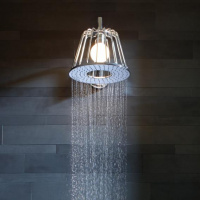 Axor LampShower Верхний душ 1jet, с держателем, цвет: хром