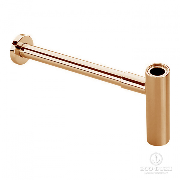 Cisal Сифон 1&quot1/4, цвет: розовое золото