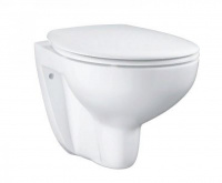 Подвесной унитаз Grohe Bau Ceramic 39351000 с сиденьем микролифт безободковый