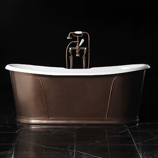 Devon&Devon Camelot Rame Antico Ванна чугунная отдельностоящая 182х81х70,5 см