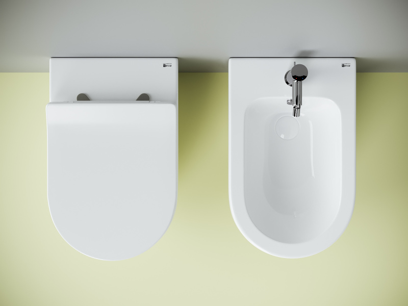 Напольное биде Metropol Ceramica Nova белый CN4005