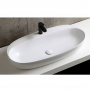 AZZURRA ELEGANCE Раковина 90х42 см, 1 отв., накладная, цвет: белый