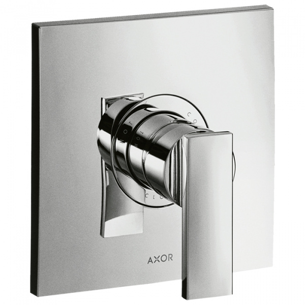 Axor Citterio Смеситель для душа, встраиваемый, однорычажный, внешняя часть, цвет: хром