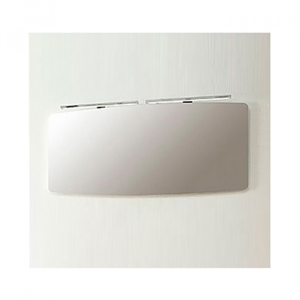 PELIPAL Cassca Зеркало 140см (без светильников), цвет: белый глянцевый