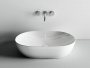 Умывальник чаша накладная овальная Element 600*415*135мм Ceramica Nova белый CN5009
