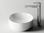 Умывальник чаша накладная круглая Element 355*355*125мм Ceramica Nova белый CN6005