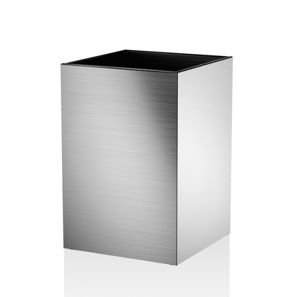 Decor Walther DW 112 Корзина для бумаги 20x20x30см, напольная, цвет: сталь полированная