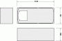 Опора из стиропора для ванны Duravit Daro, 167x72