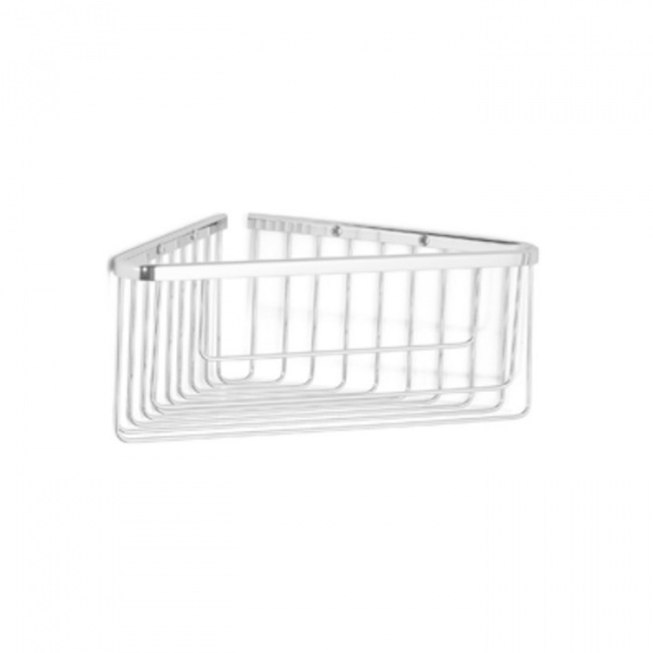 Bertocci Complementi Полка-решетка угловая для душа 22[22[11.5 см , цвет: хром