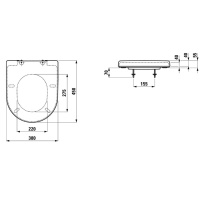 LAUFEN Pro Сиденье для унитаза, цвет: белый