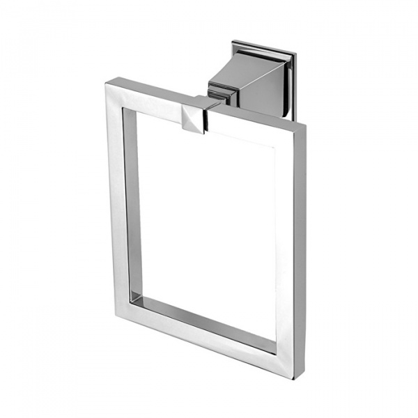 Devon&Devon Time Полотенцедержатель кольцо 19см., подвесной, цвет: хром