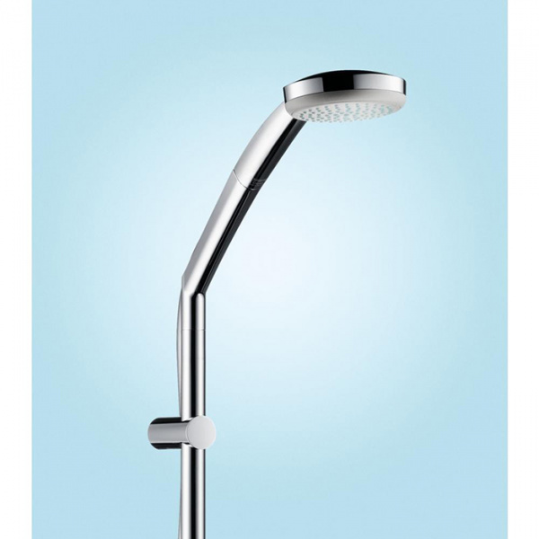 Hansgrohe Croma 100 Душевой комплект: душевая штанга, ручной душ, гибкий шланг, цвет: хром