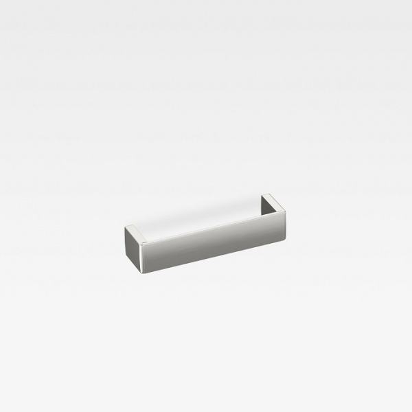 Armani Roca Island Полотенцедержатель 28.45см, подвесной, цвет: brushed steel