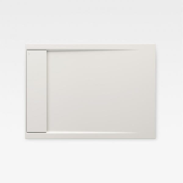 Armani Roca Island Душевой поддон 130х95х6.5см, слив Ø9см, мат-л: Fireclay, цвет: off-white