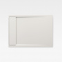 Armani Roca Island Душевой поддон 130х95х6.5см, слив Ø9см, мат-л: Fireclay, цвет: off-white