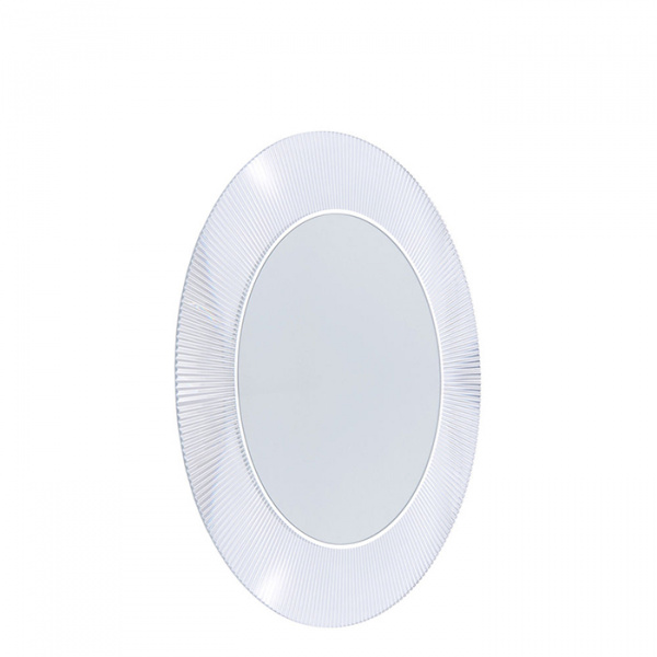 Laufen Kartell Зеркало круглое d=78см, настенное, со скрытой подсветкой LED , цвет: прозрачный кристал