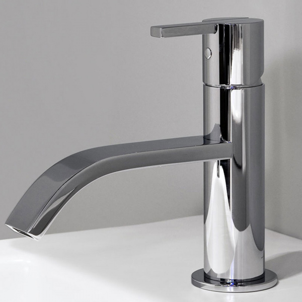 Antonio Lupi Bikappa Смеситель для раковины или биде, на 1 отв., излив: 157мм, цвет: хром