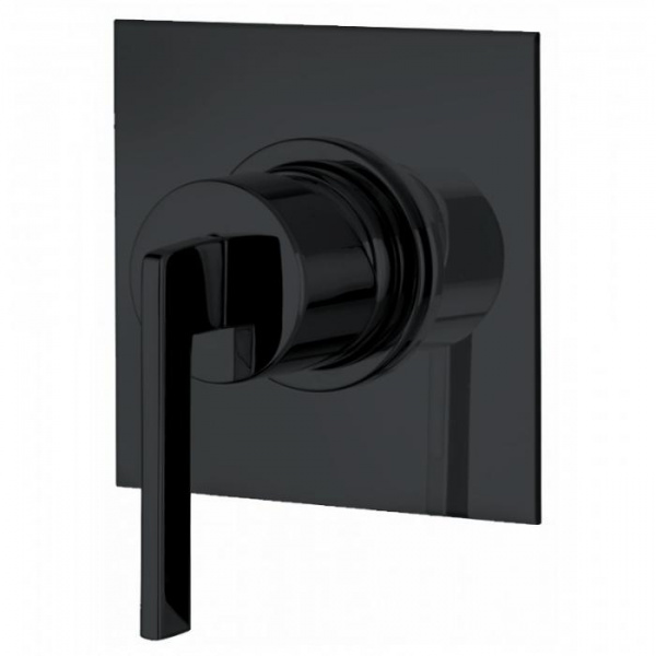 Встраиваемый смеситель для душа Bongio Myamix, цвет: черный матовый