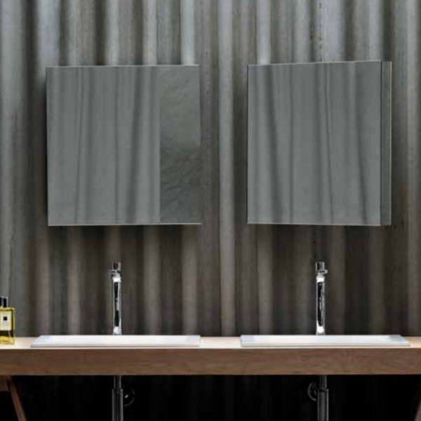 AZZURRA Зеркальный шкаф с 1 дверкой зеркалом, 58х6см