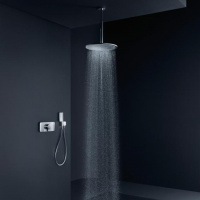 Axor ShowerSolutions Верхний душ, Ø 350мм, 1jet, с держателем 100мм, потолочный монтаж, ½’, цвет: хром