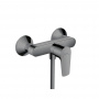 Hansgrohe Talis E Смеситель для душа, настенный, цвет: шлифованный черный хром
