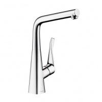 Hansgrohe Metris Смеситель  для кухни на 1 отв, поворотный излив, цвет: хром