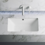Умывальник прямоугольный встраиваемый под столешницу Element 550*400*185мм, с крепежом и шаблоном для установки Ceramica Nova белый 