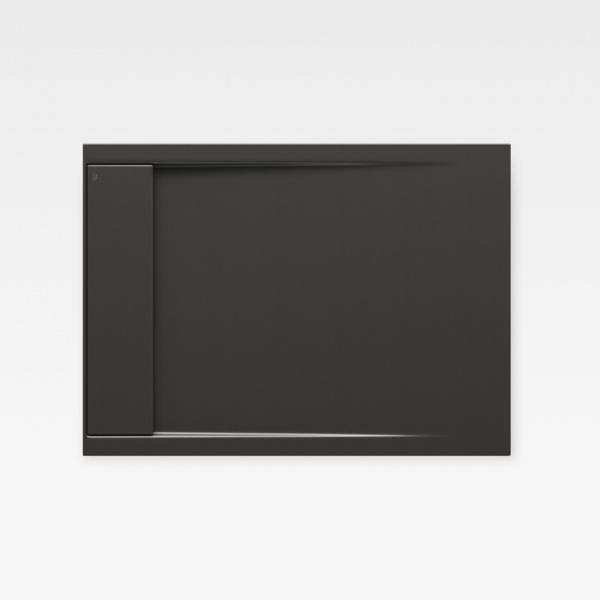 Armani Roca Island Душевой поддон 130х95х6.5см, слив Ø9см, мат-л: Fireclay, цвет: nero