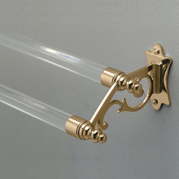 Devon&Devon Mayfair Полотенцедержатель двойной 53см., подвесной, цвет: золото