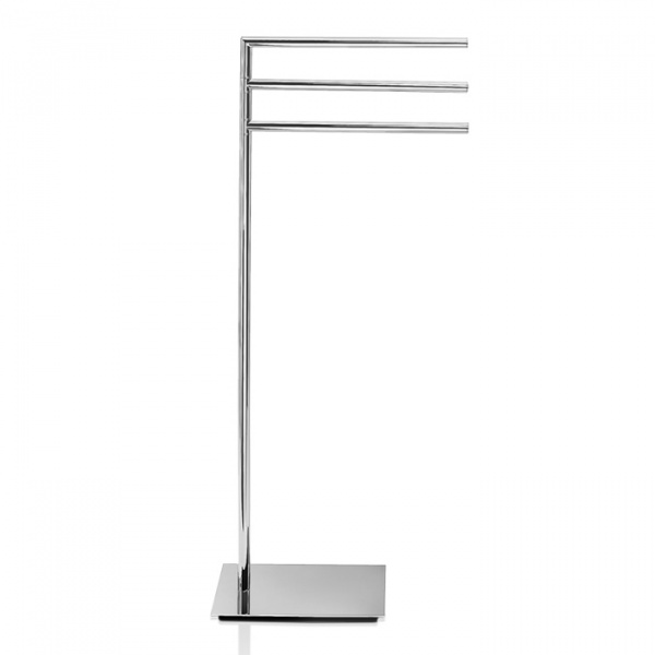 Decor Walther Straight 3 Полотенцедержатель 38xh89см, напольный, цвет: хром