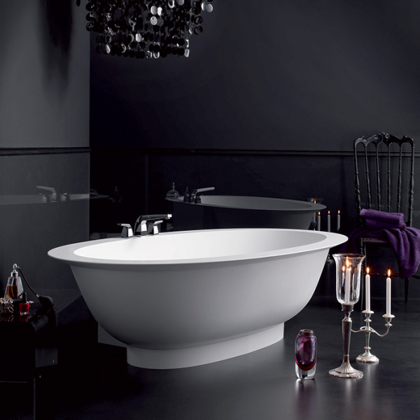 Burgbad Diva Ванна отдельностоящая 204x110x55 см, овальная