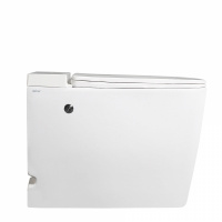 Унитаз ABBER Rechteck AC1212P приставной белый с импульсным смывом