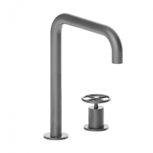 Fantini Fontane Bianche Смеситель для раковины, 2 отв., цвет: Matt Gun Metal PVD