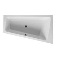 Ванна акриловая Duravit (Дуравит), 170х100 асимметричная, встраиваемая