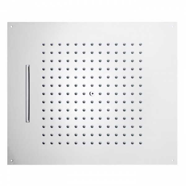 BOSSINI DREAM/2 Верхний душ 570 x 470 мм, 2 режима (дождь, каскад), цвет: белый матовый