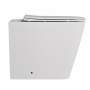 Унитаз ABBER Rechteck AC1211 приставной белый, безободковый