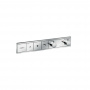 Hansgrohe RainSelect Термостат для душа, 3 источника, внешняя часть, цвет: хром