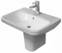 Duravit DuraStyle Раковина 60х44 см, 3 отв., с переливом, цвет: белый