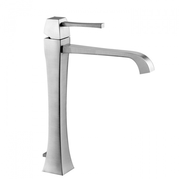 Gessi Mimi Смеситель для накладной раковины высотой от 120 до 200мм с донным клапаном, излив 177мм, цвет: хром