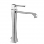 Gessi Mimi Смеситель для накладной раковины высотой от 120 до 200мм с донным клапаном, излив 177мм, цвет: хром