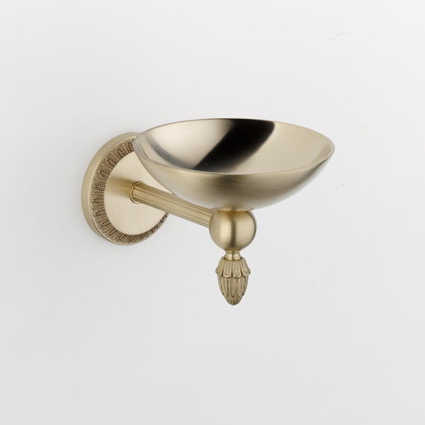 THG Malmaison Metal Мыльница металлическая, подвесная, цвет: Soft matt gold