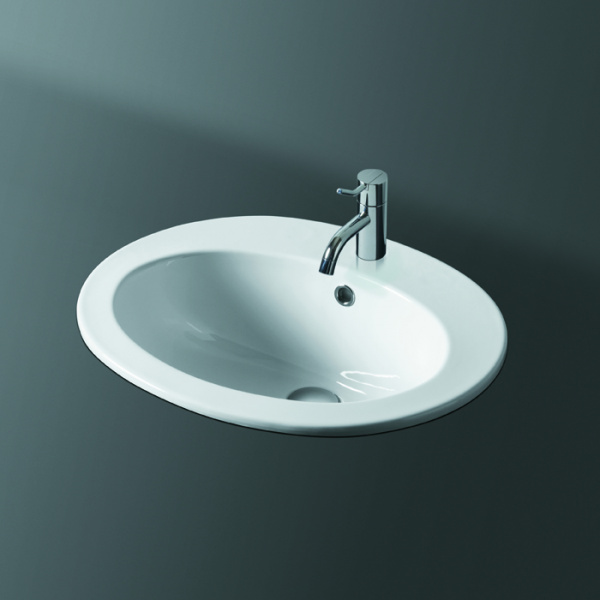 SIMAS Top e lavabi d'arredo Раковина 53.5х45 см, 1 отв., цвет: белый