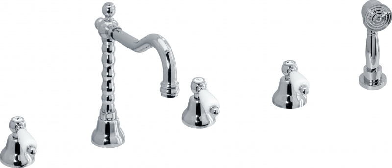 Смеситель для ванны на борт Vetta Rubinetterie Epica