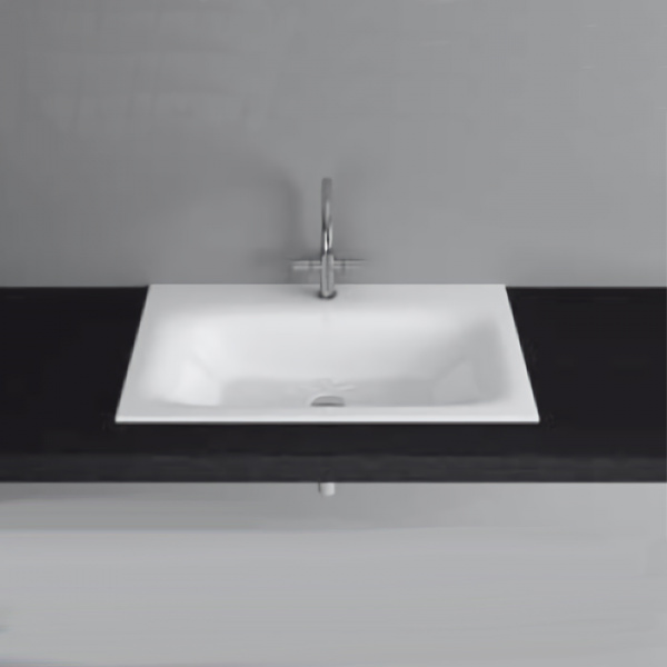 Bette Lux Раковина 80х49.5х12 см, 1 отв., цвет: белый