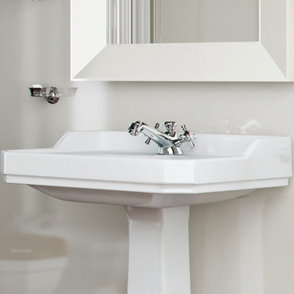 Sbordoni Romana Раковина 90 см, 1 отв., цвет: белый