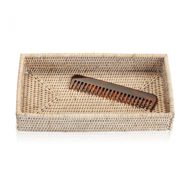 Decor Walther Basket Tab2 Лоток универсальный 30x16см, настольный, цвет: ротанг светлый