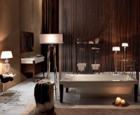 Kerasan Bentley Комплект мебели , (раковина без бортика), с ножками, 120см, Цвет: темный ясень