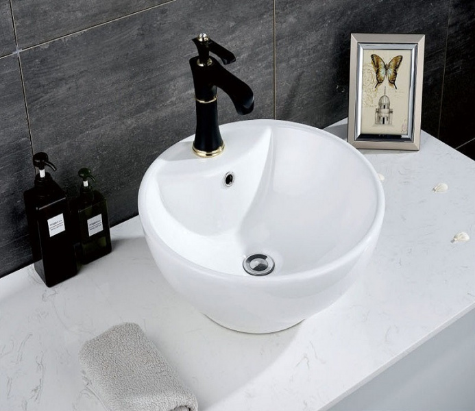 Sbordoni Romana Раковина 65 см, 1 отв., цвет: белый