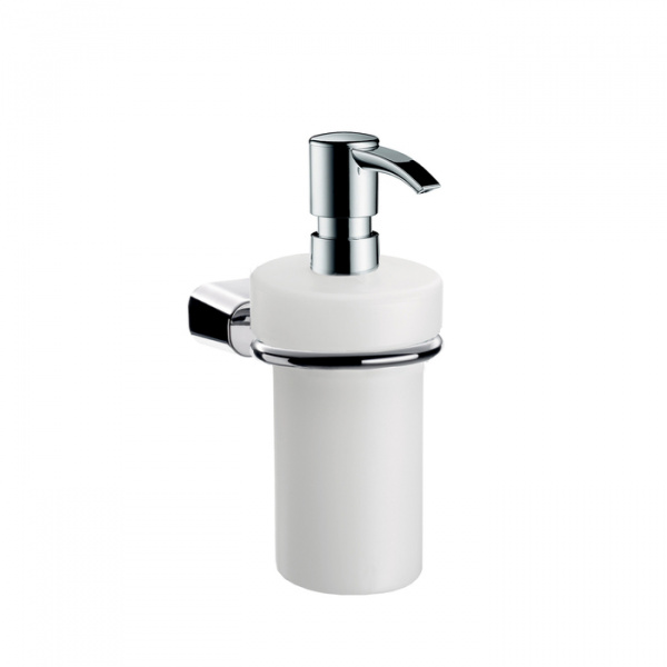 EMCO Logo2 Дозатор подвесной, колба пластик цвет: белый/хром