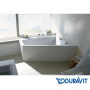 Ванна акриловая Duravit (Дуравит), 170х100 асимметричная, встраиваемая